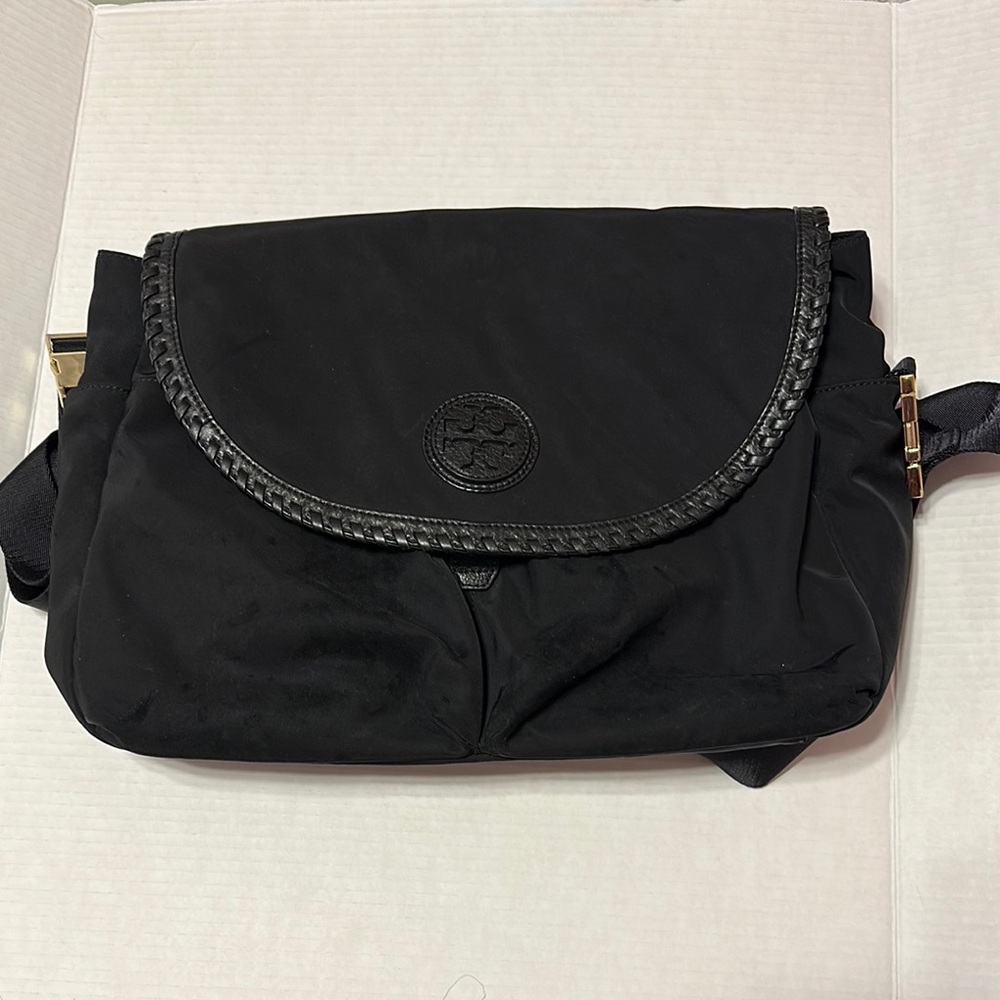 Tory Burch Black Diaper Bag